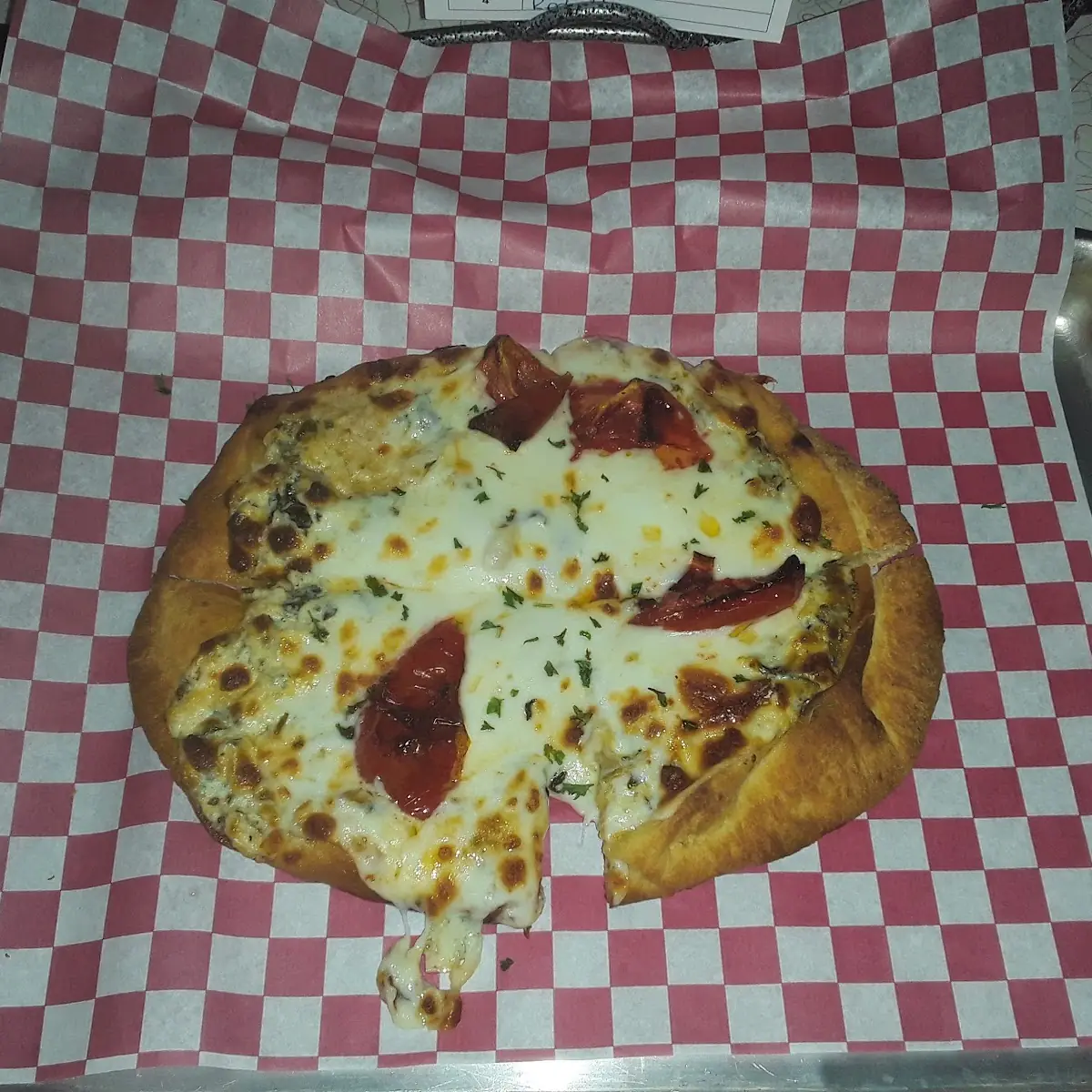 Spinach Artichoke Flatbread