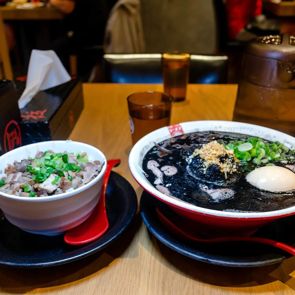 Black King Squid Ink Ramen