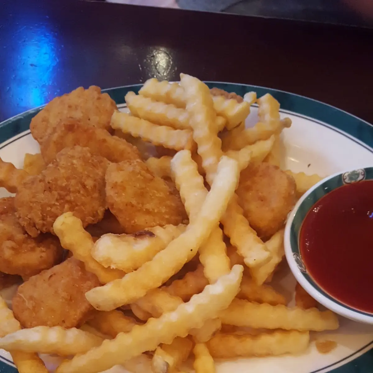 Chicken Nuggets and Fries for Kids
