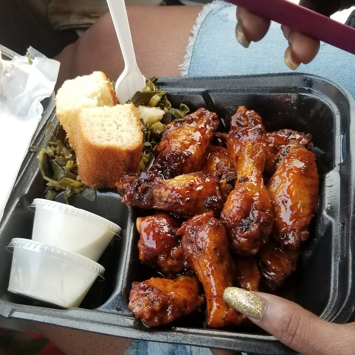 Buffalo Wings Dinner