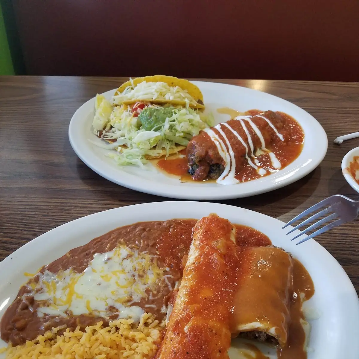 Enchilada Plate