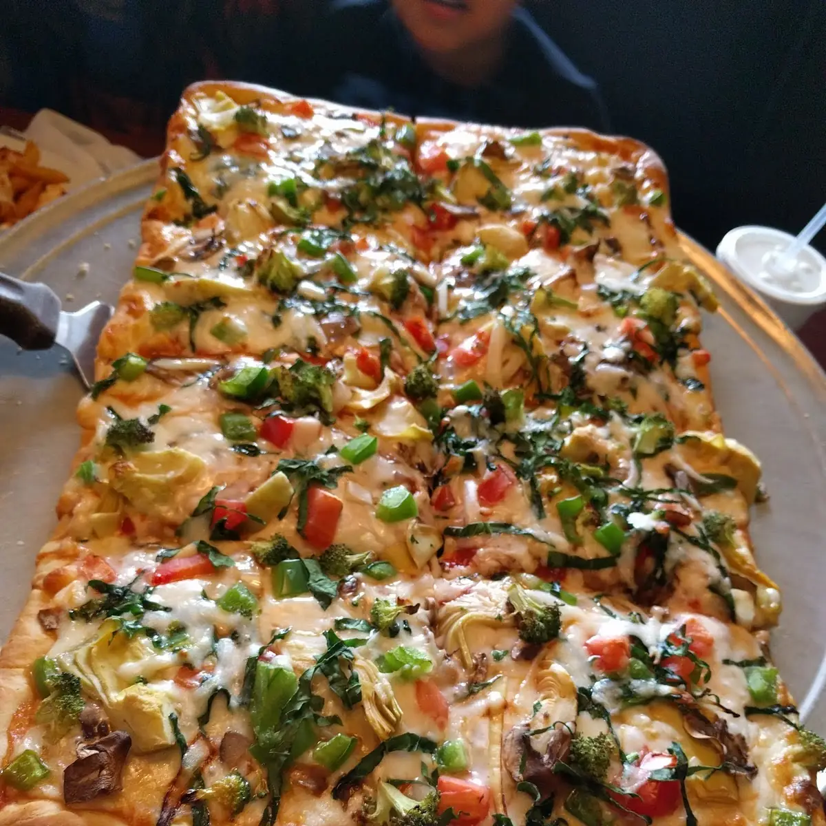 Veggie Sicilian Pizza