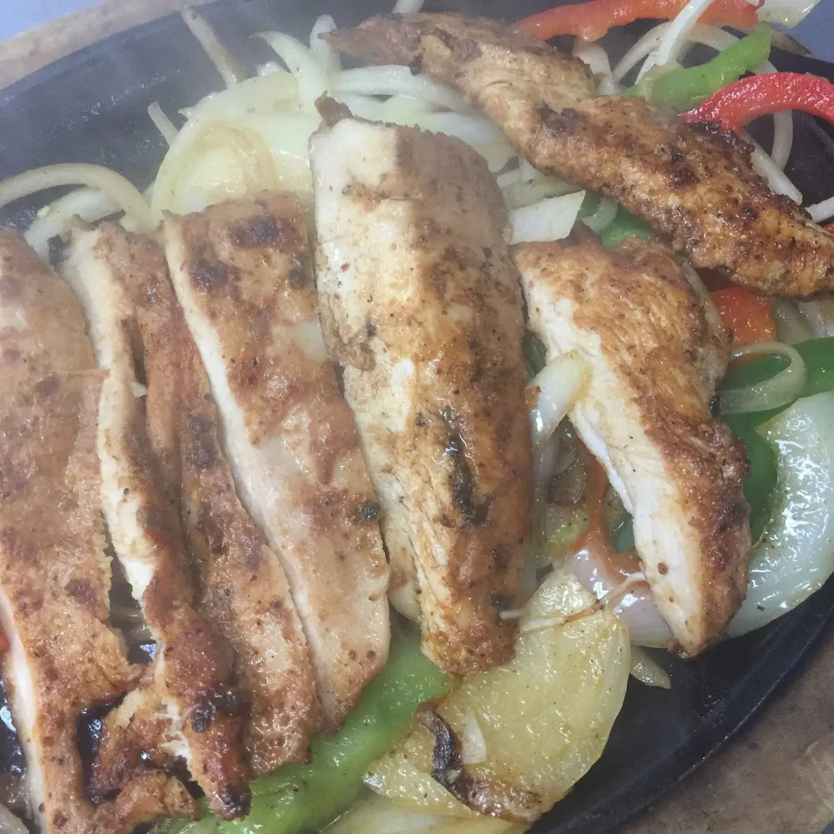 Grilled Chicken Fajitas