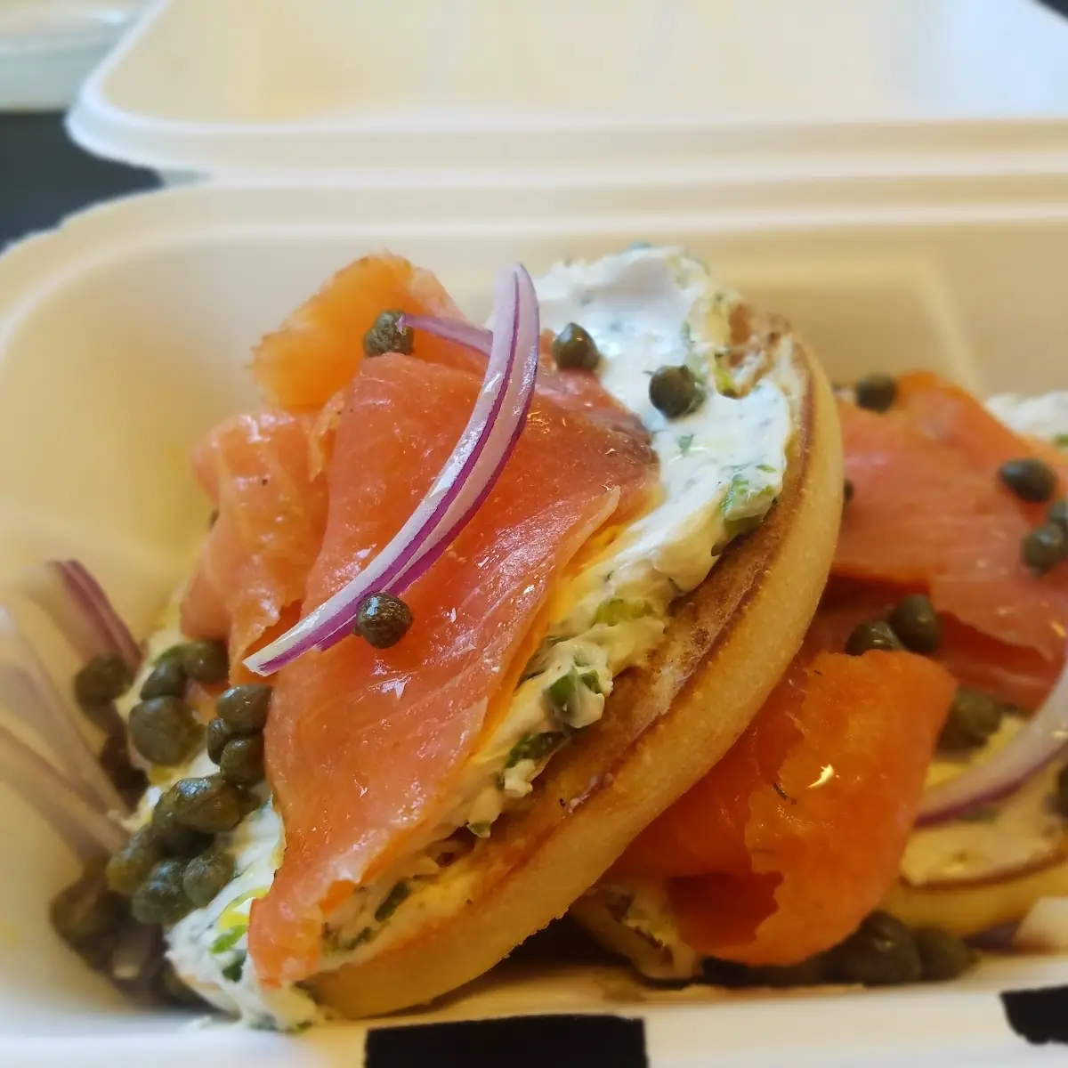 Now That Is a Lox Bagel
