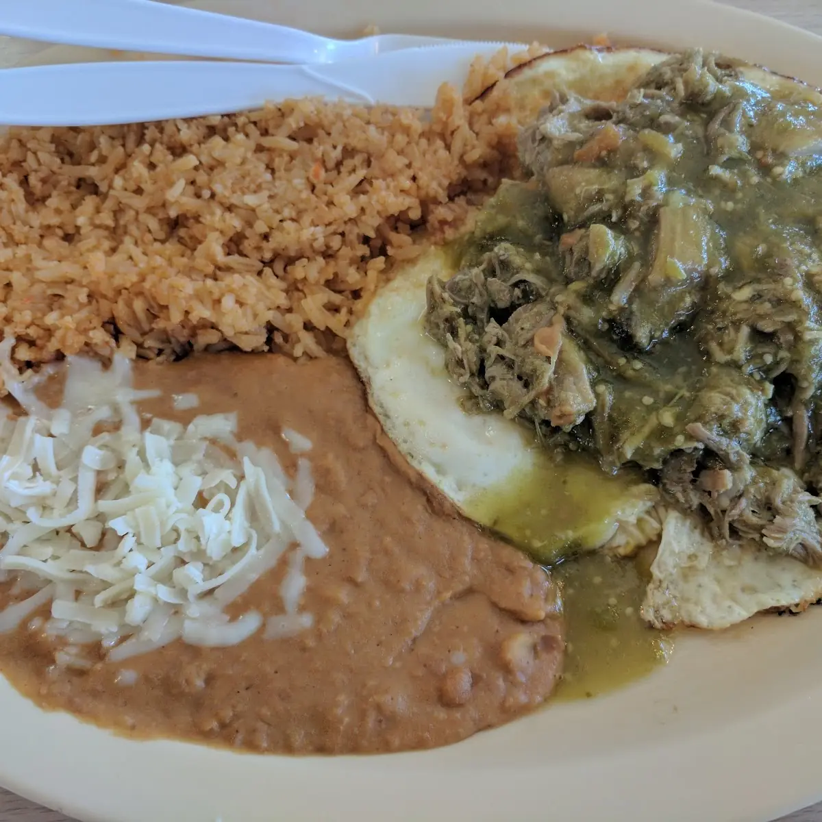 Chile Verde Con Huevos