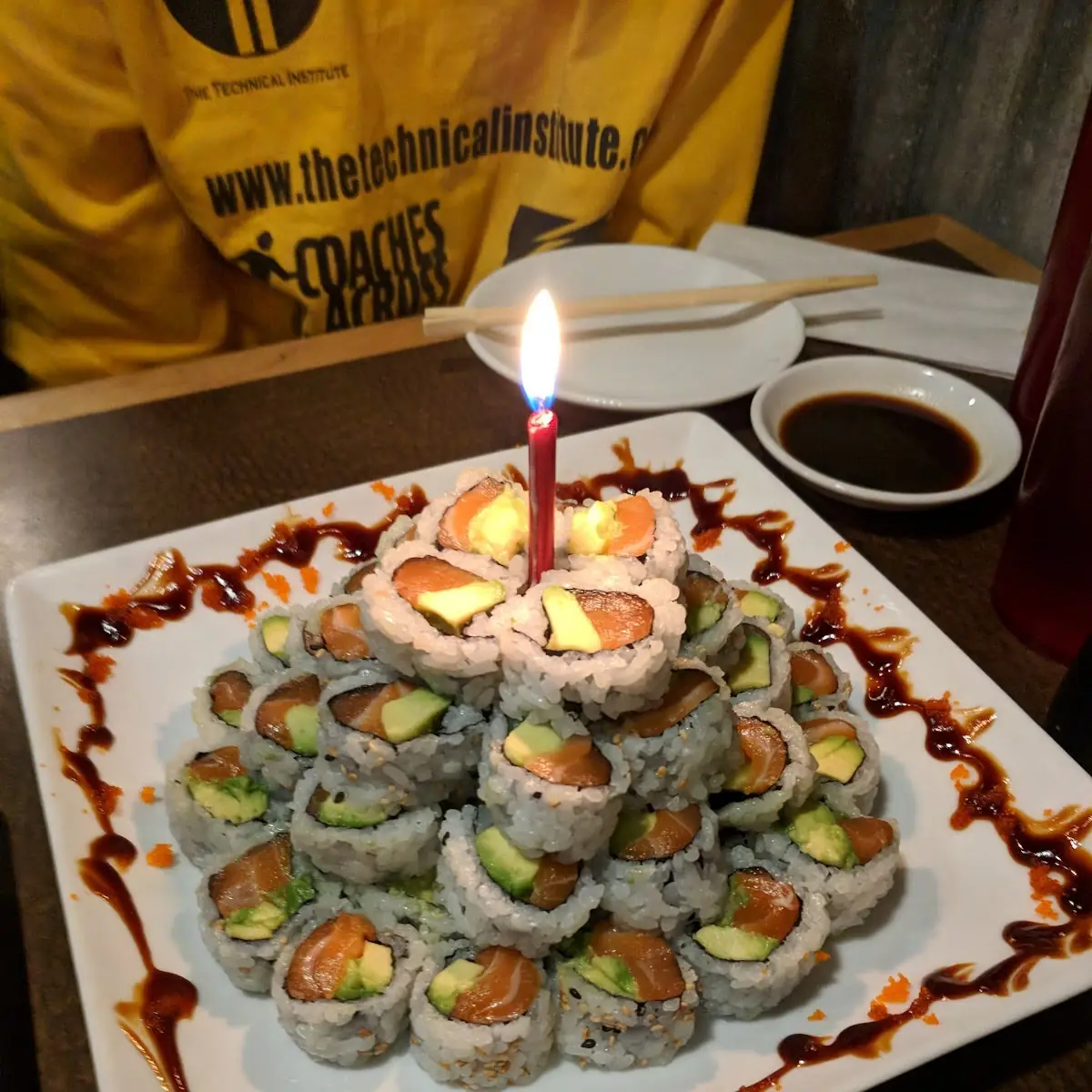 Sushi Birthday Cake