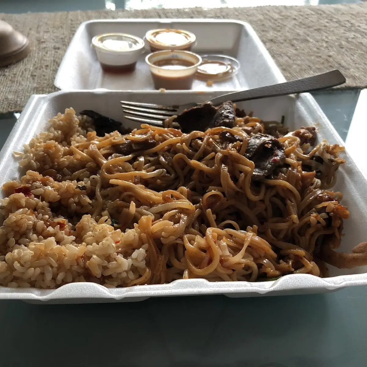 Mongolian Beef and Chicken