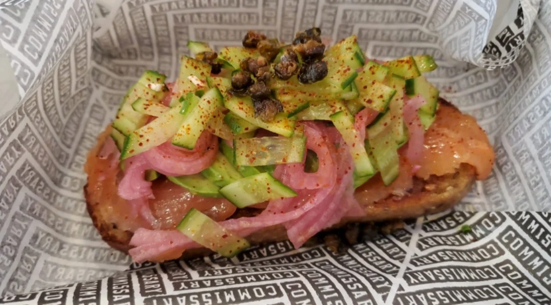 Smoked Salmon Toast