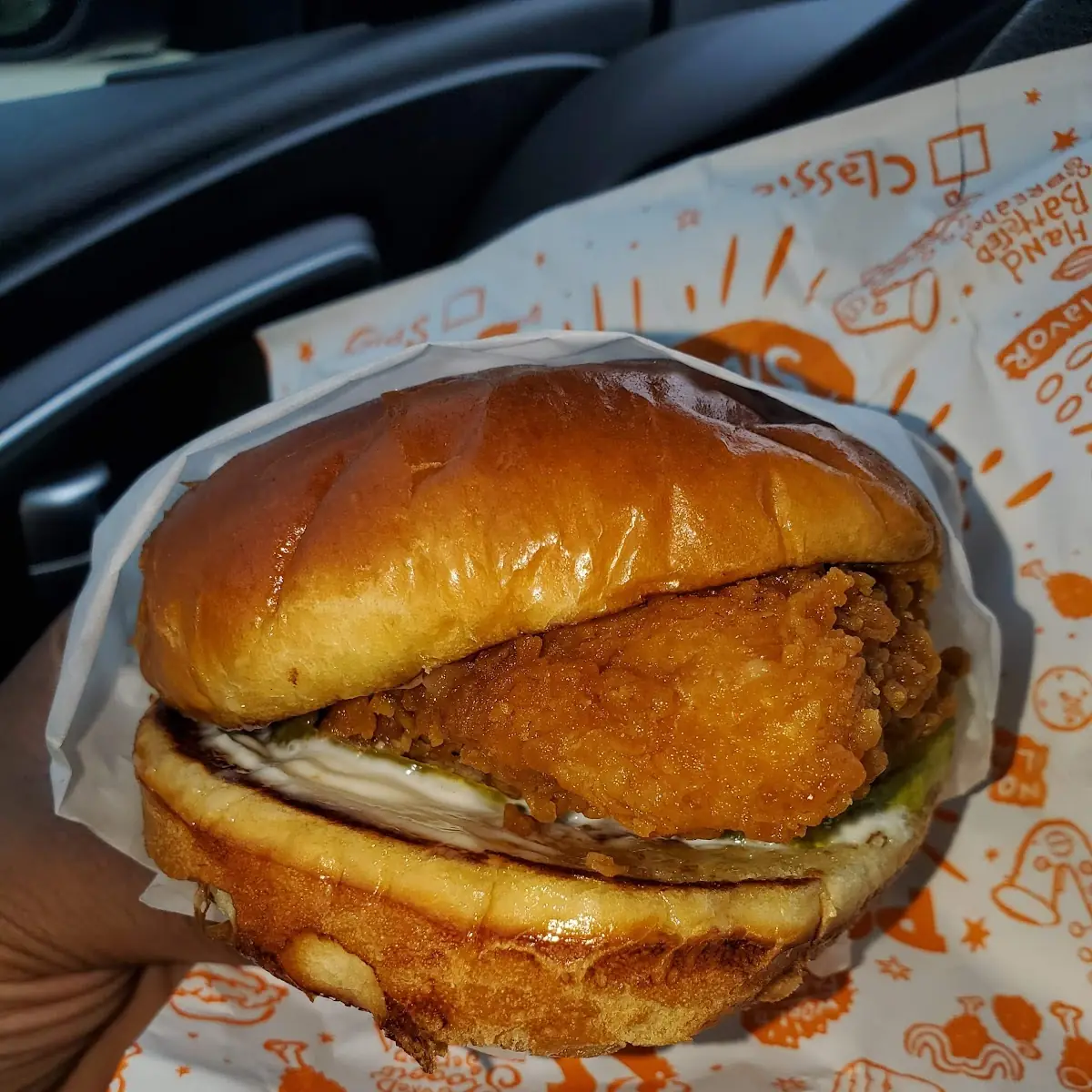 Spicy Fried Chicken Sandwich
