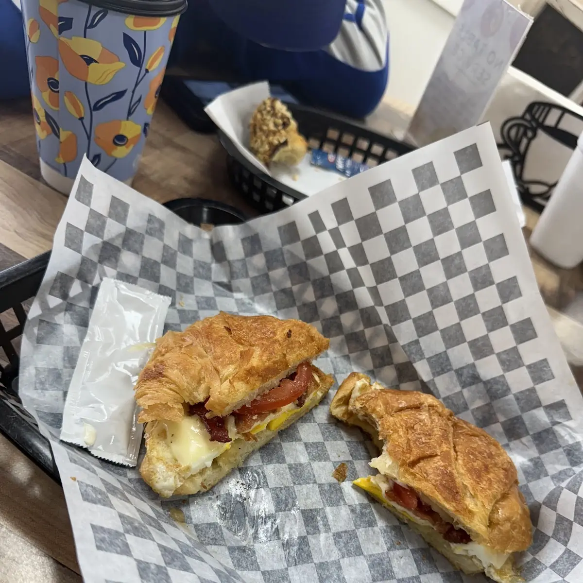 Bacon Egg and Cheese Croissant