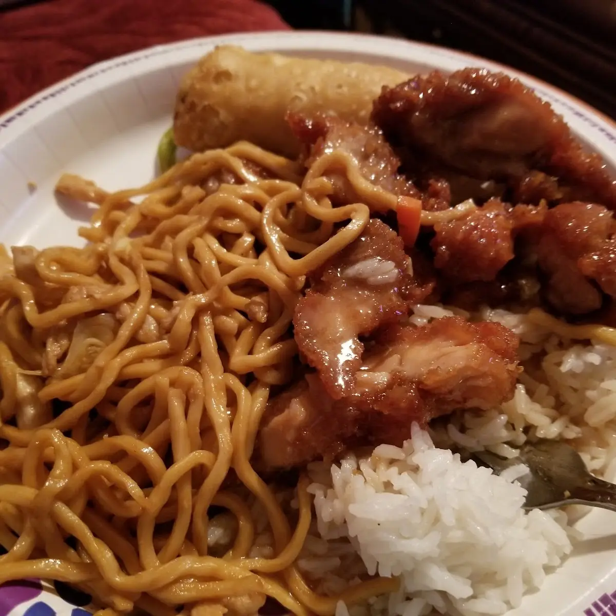 Peanut Butter Chicken with White Rice