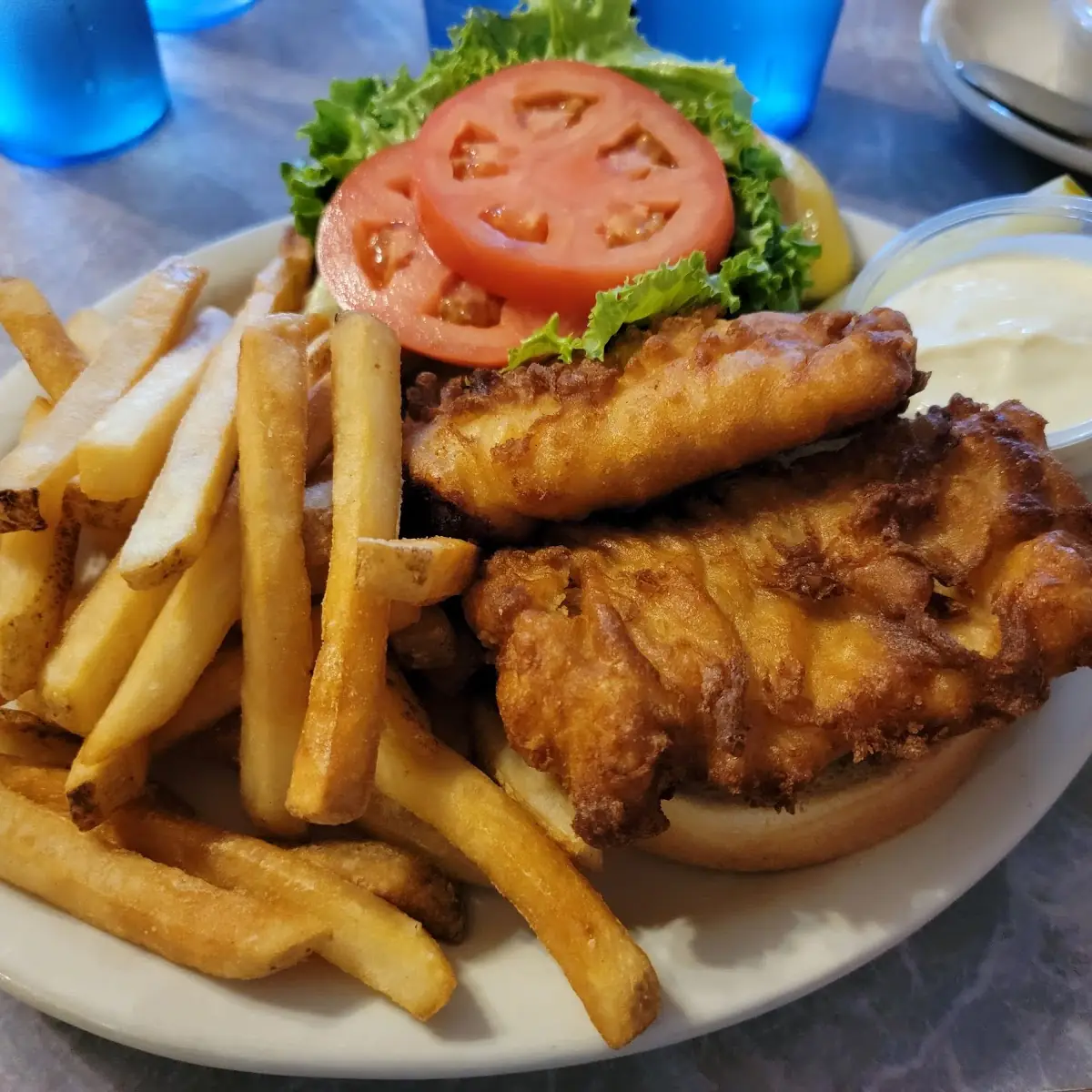 Beer Battered Fish Sandwich