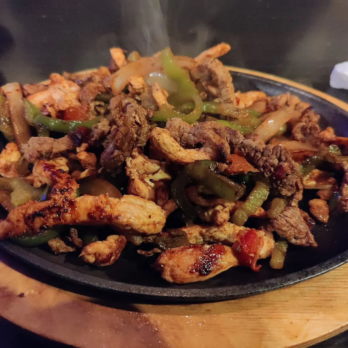Chicken and Steak Fajitas