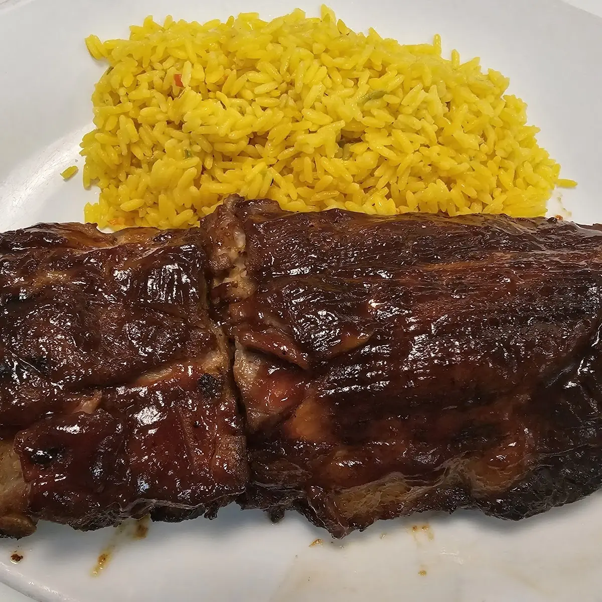 Pork Ribs & Rice
