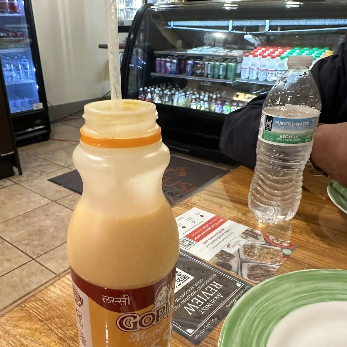 Mango Lassi Yogurt Drink 20oz