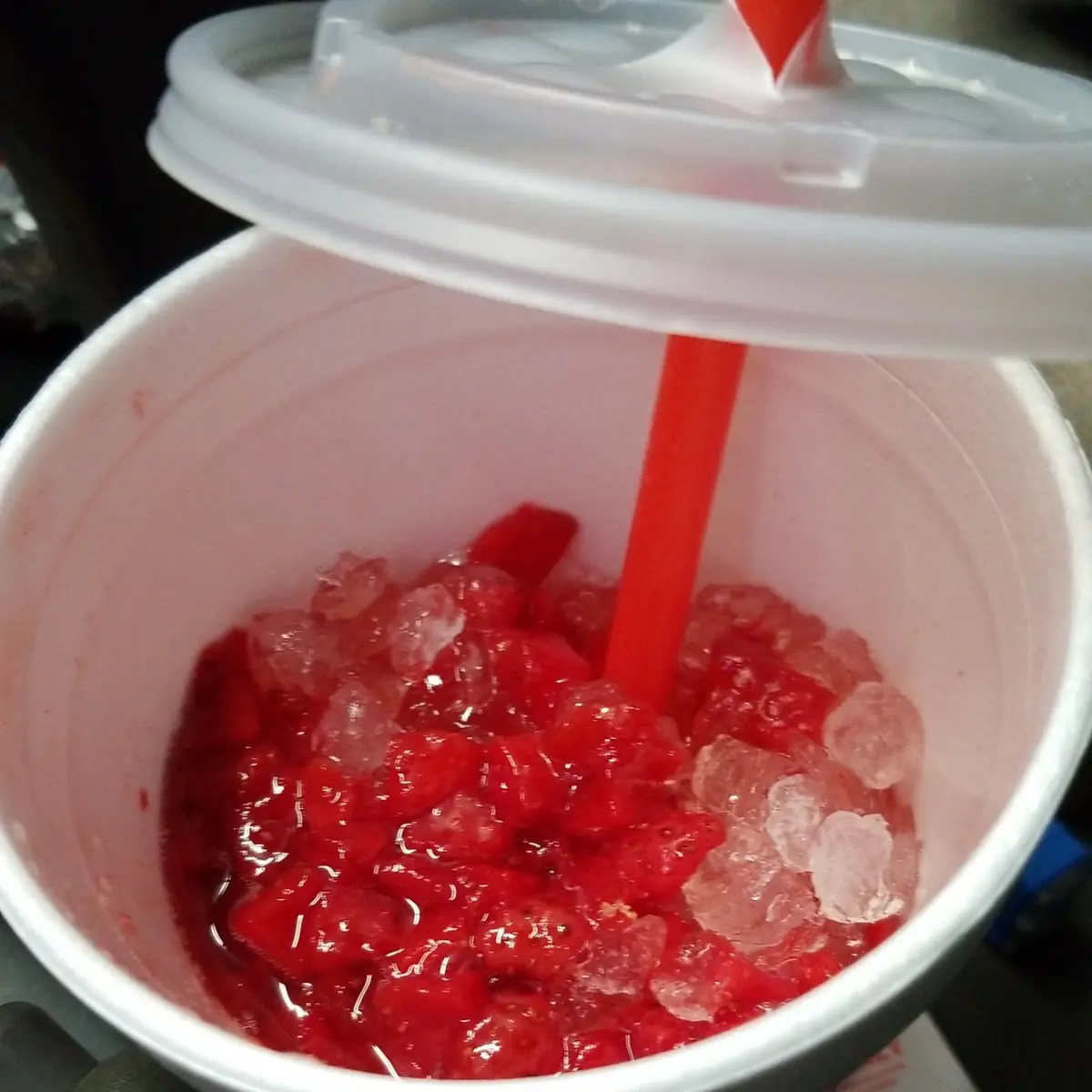 Strawberry Cheesecake Cream Slush