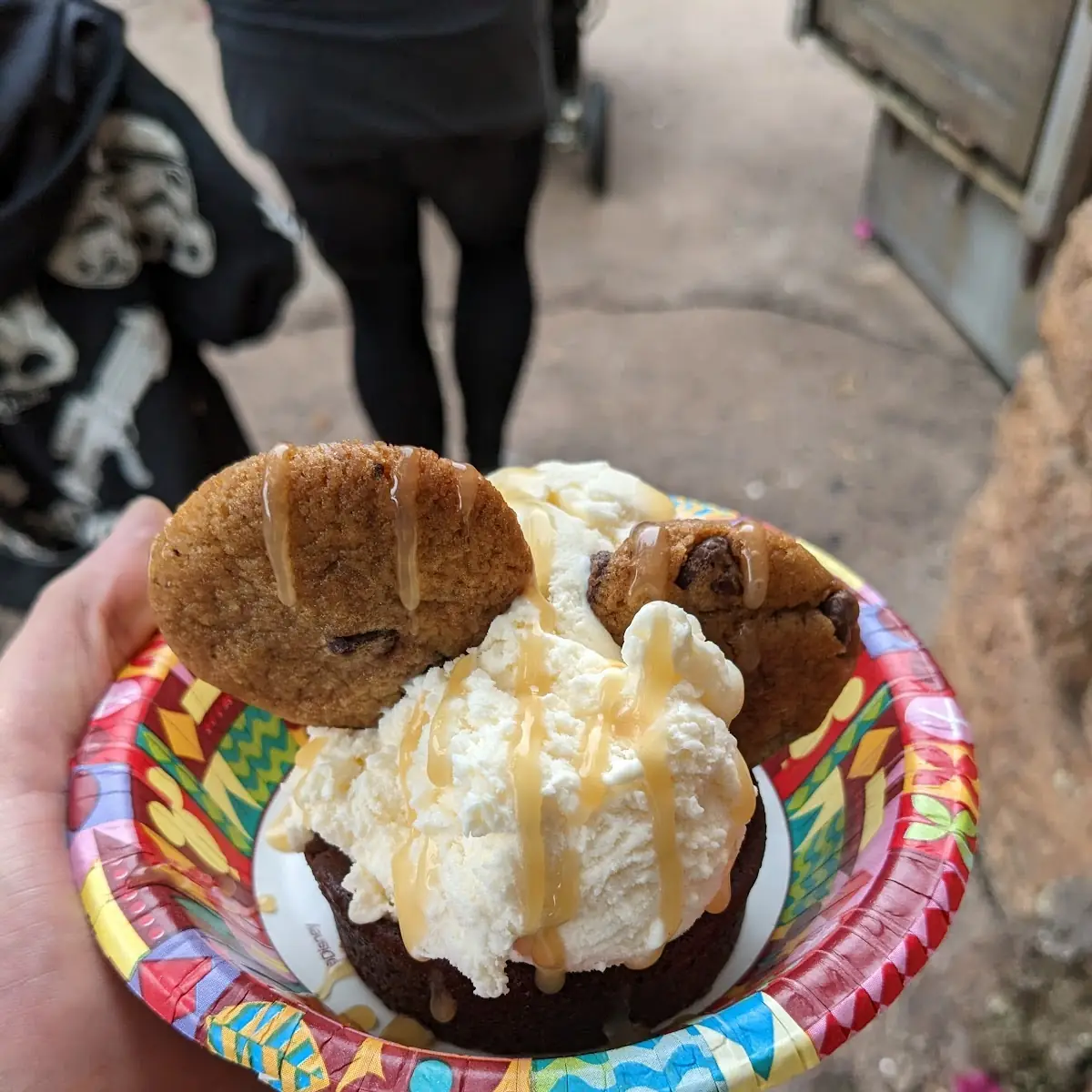 Warm Brownie Sundae
