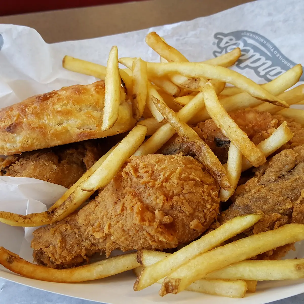 - Hand-Breaded Chicken Tenders Combo