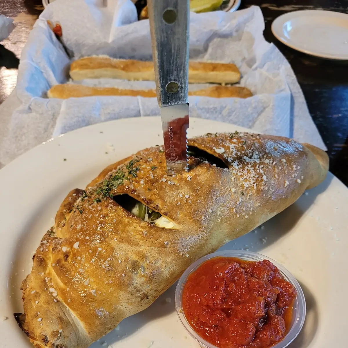 Veggie Calzone