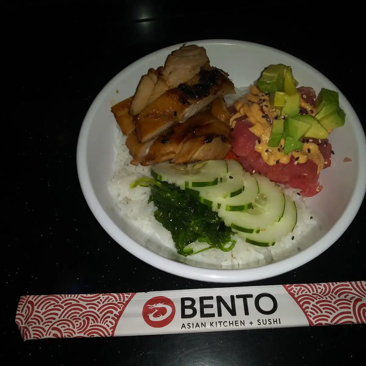 Chicken Poke Bowl
