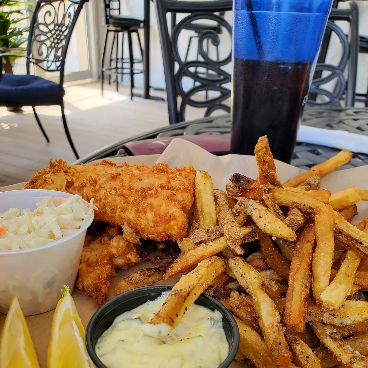 Beer Battered Fish & Chips