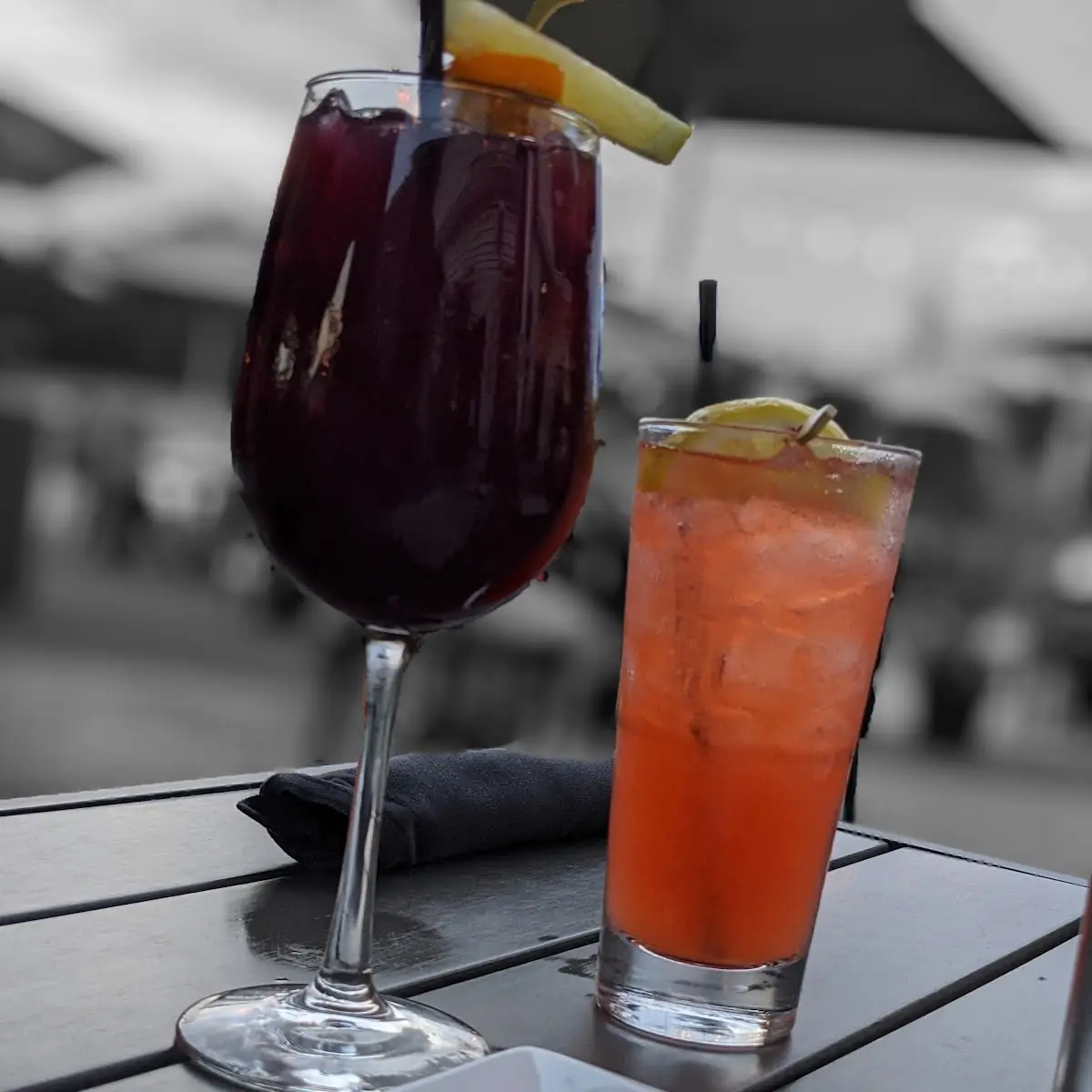 Red Sangria & World's End Lemonade