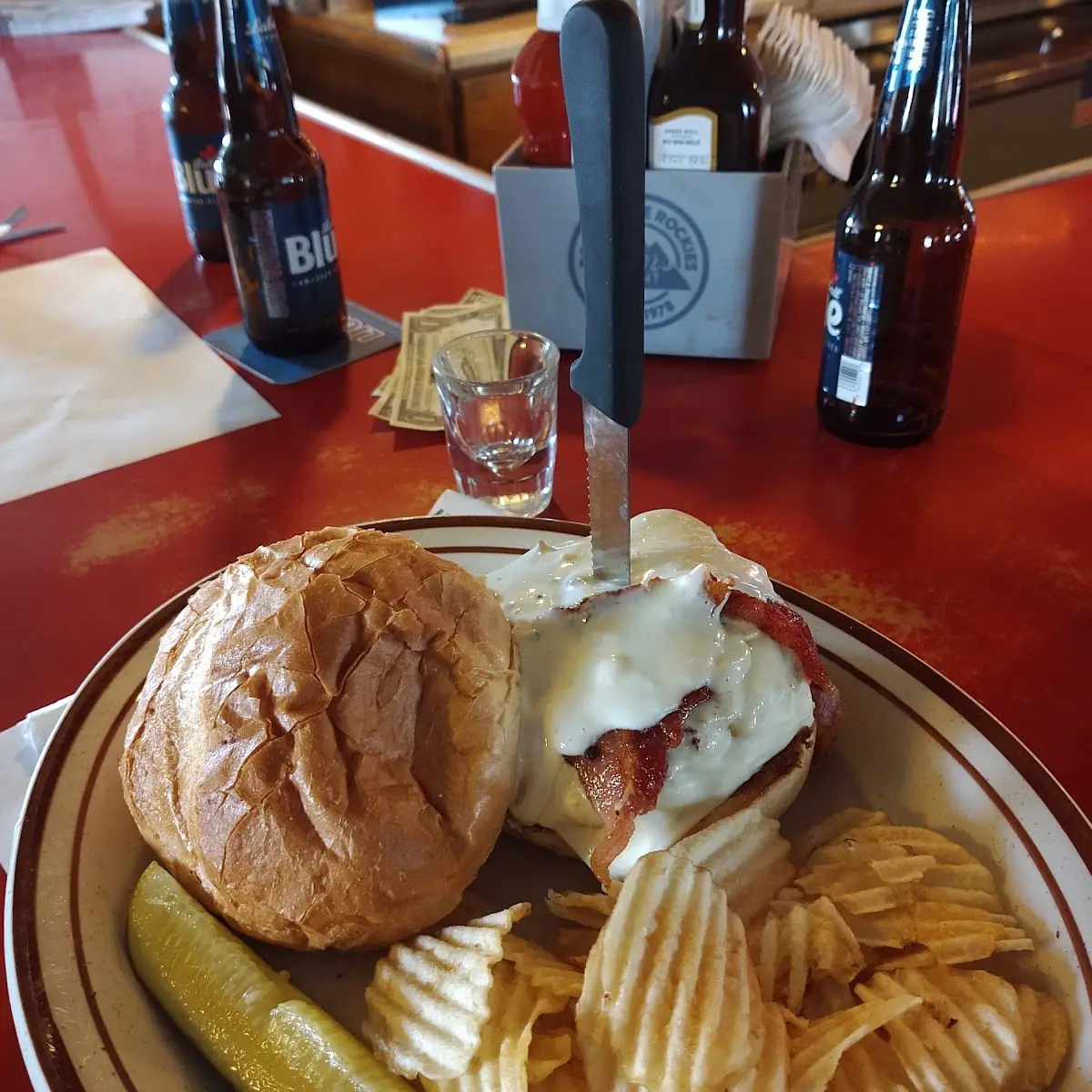 Bacon and Cheese Burger