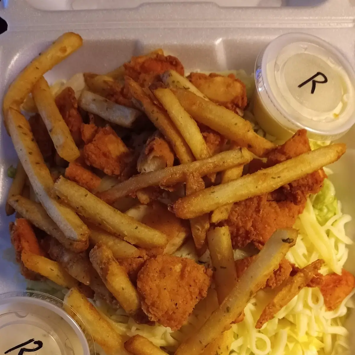 Crispy Chicken Salad