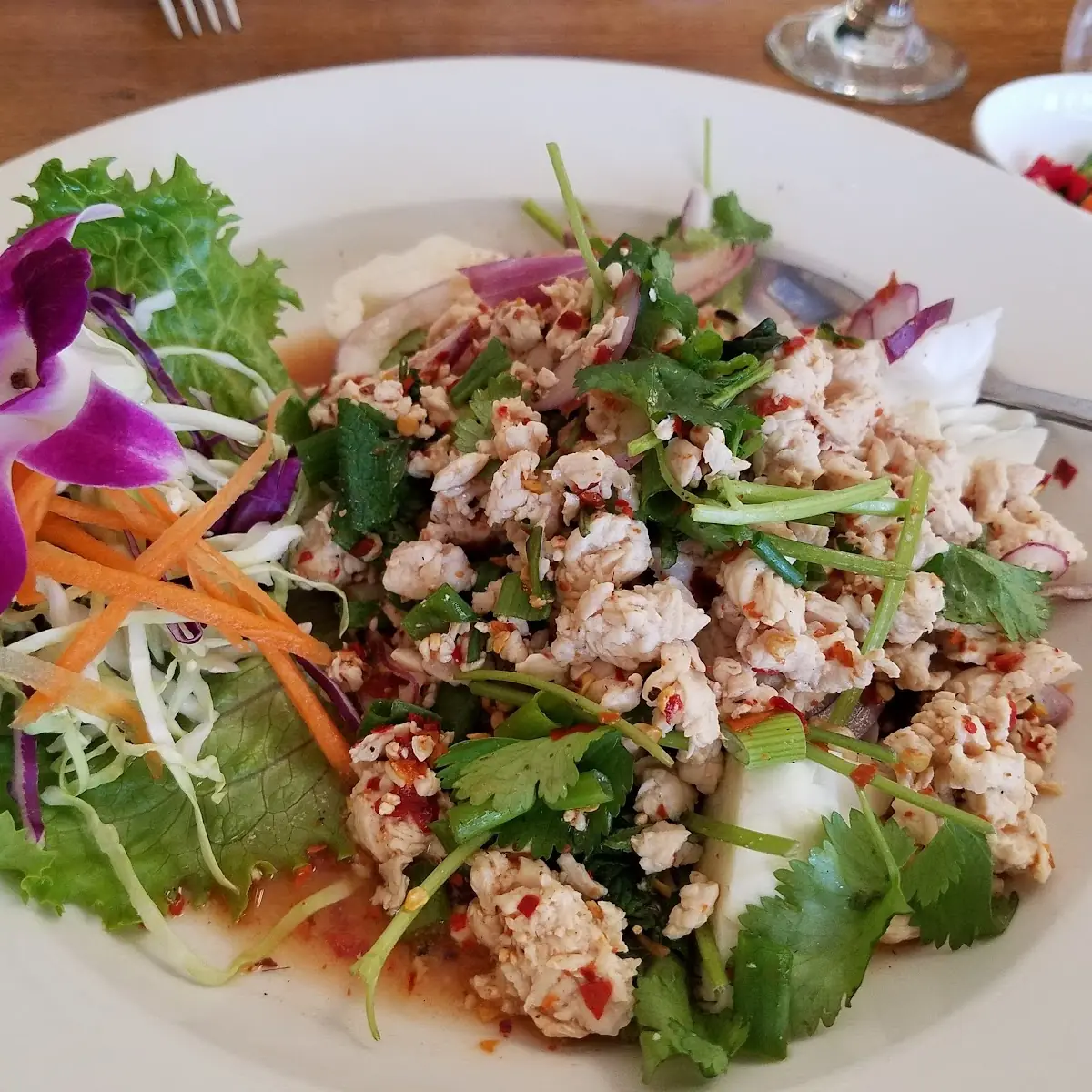 Larb Chicken Salad