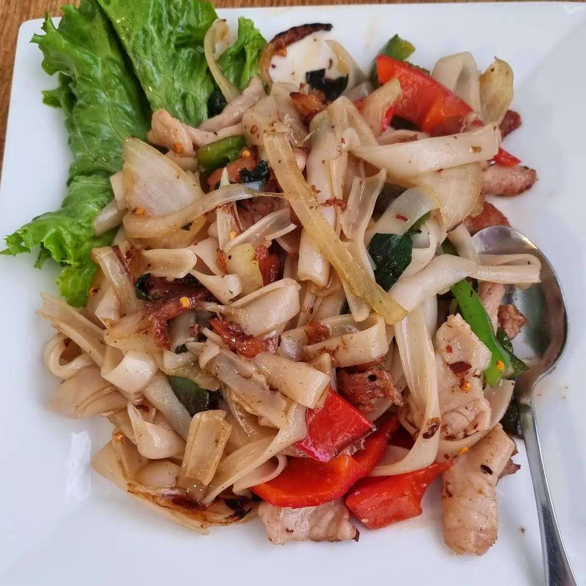 Spicy Noodles Pad Khee Mao