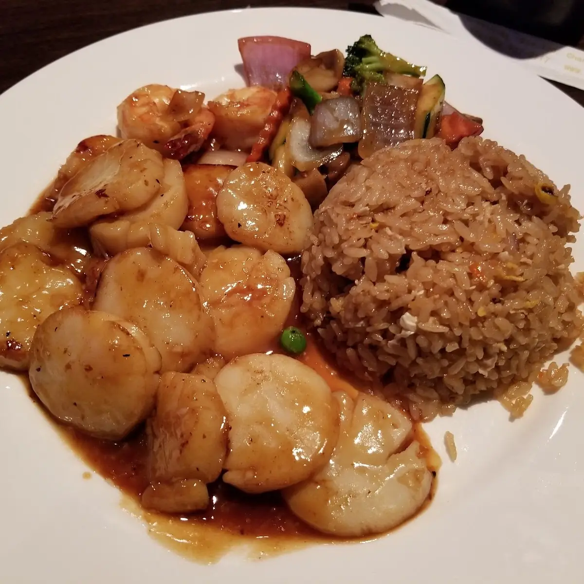Hibachi Scallops