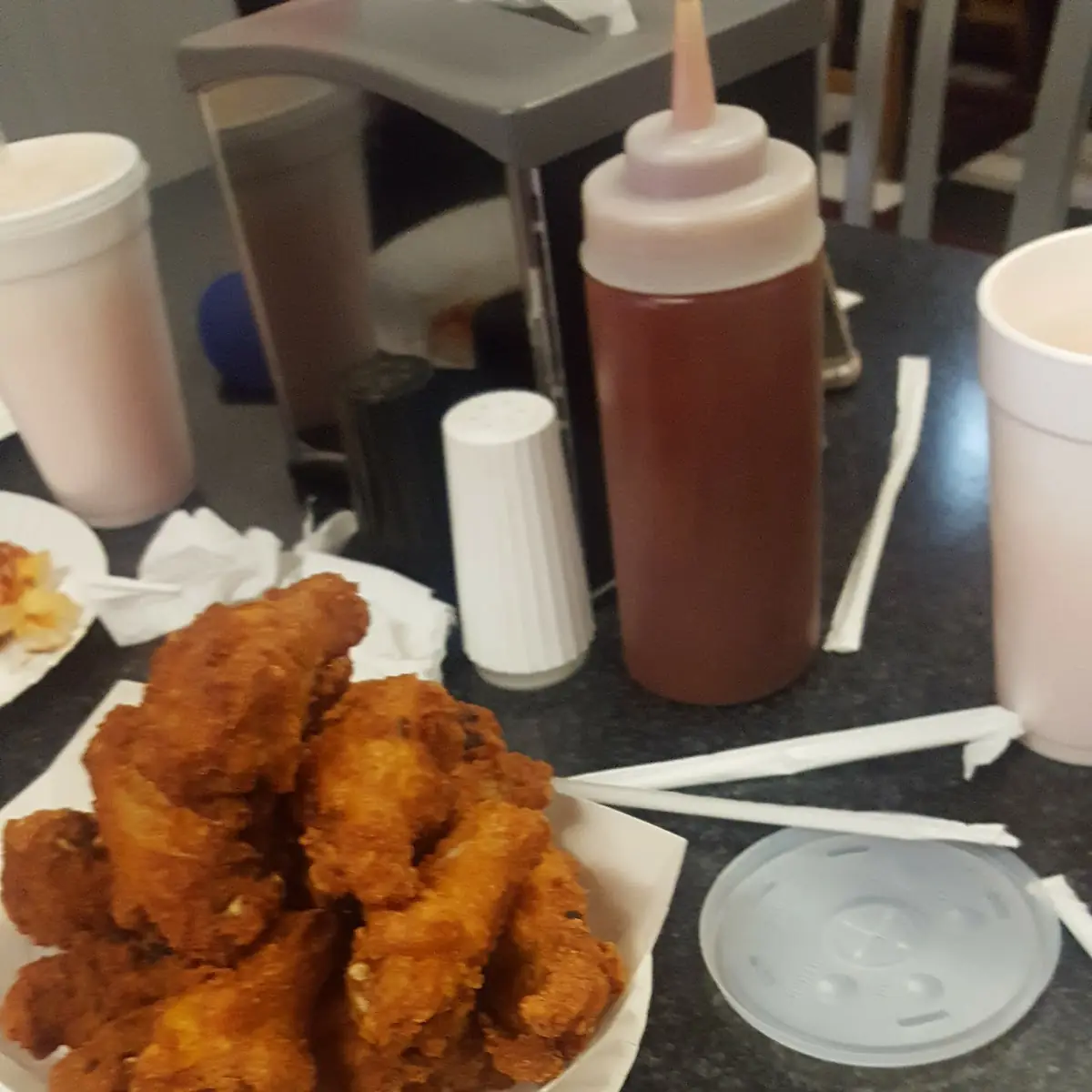 Chicken Wings and Pizza