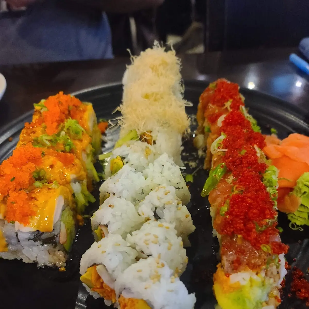 Dragon Roll Caterpillar Roll Godzilla Roll