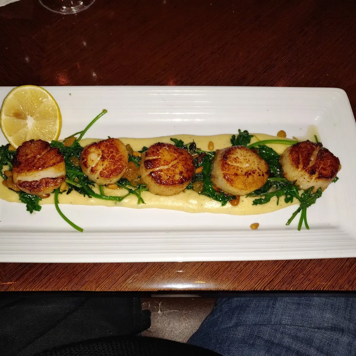 Scallops with Garlic Sauce