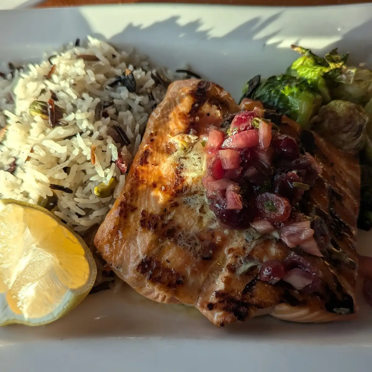Chargrilled Wild Salmon