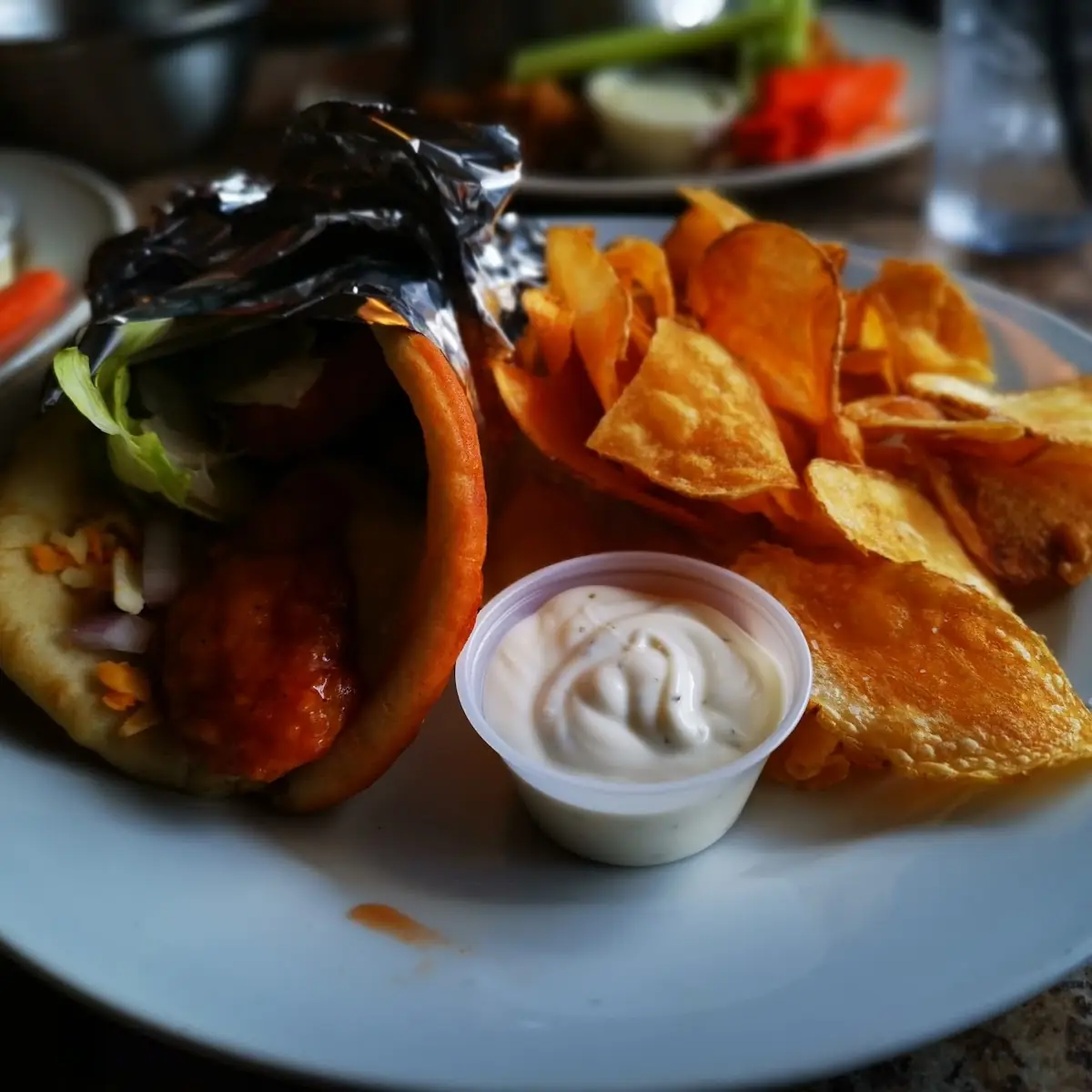 Buffalo Wing Sandwich