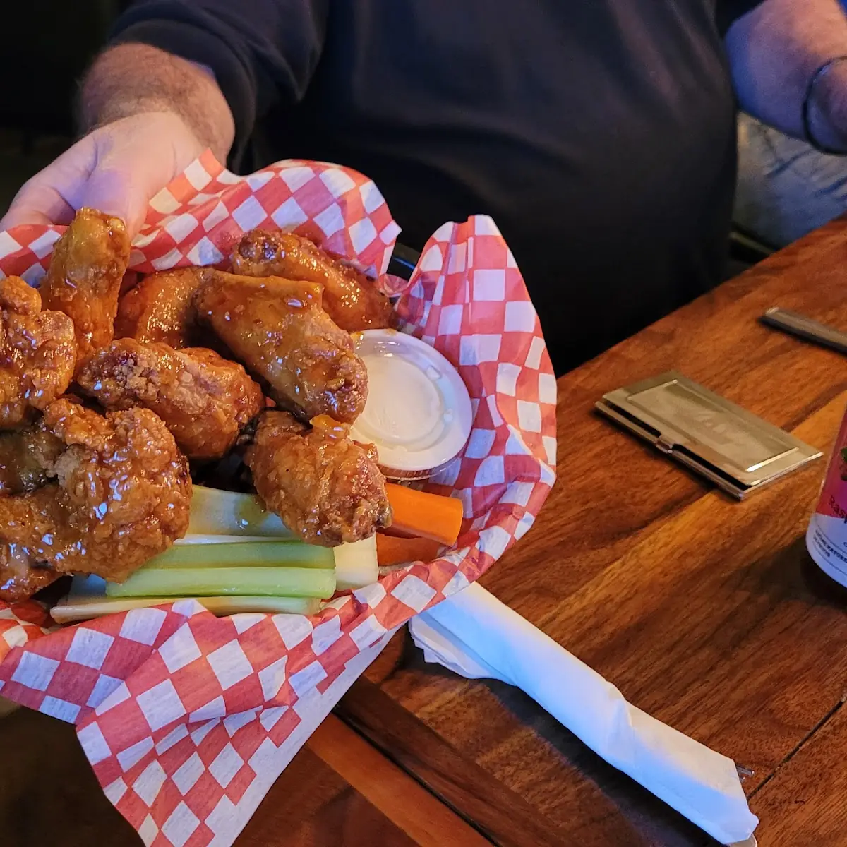 Garlic Parm Chicken Wings