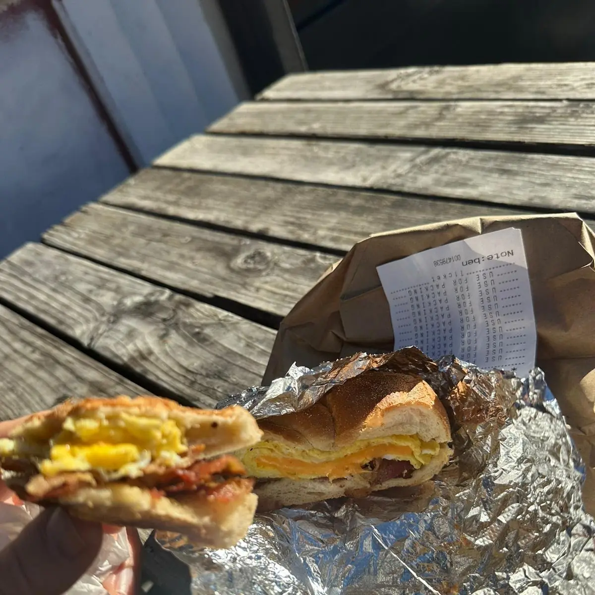 Breakfast Sandwich