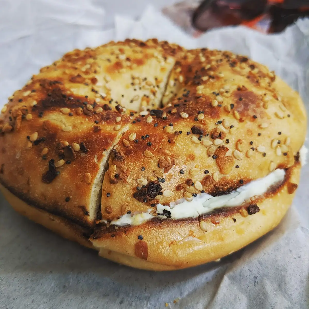 Cream Cheese Bagel
