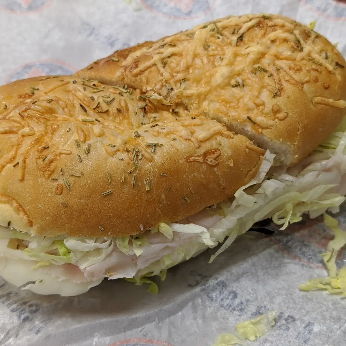 Turkey and Cheese Sandwich