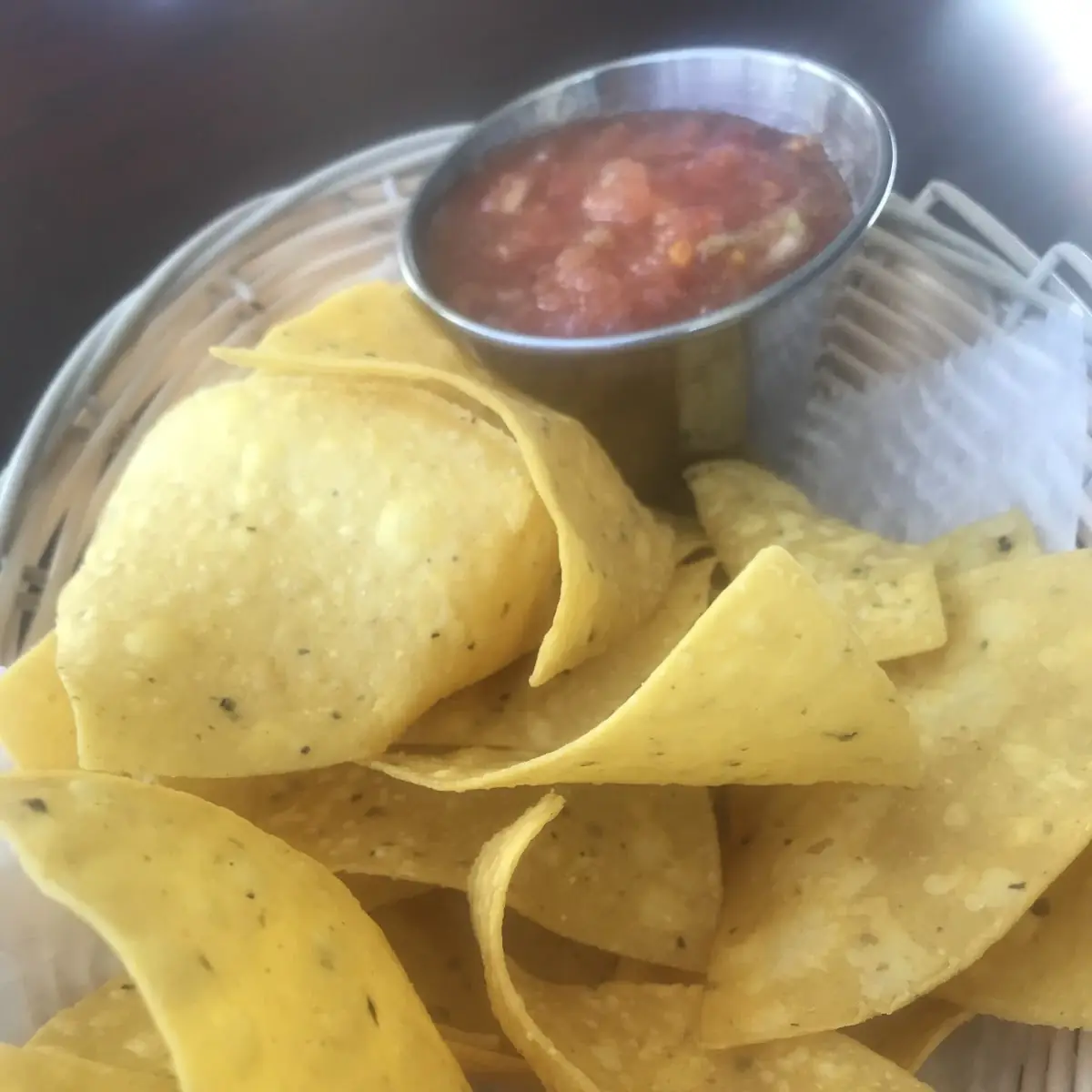 Guacamole Dip w Tortilla Chips