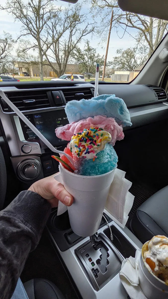 Cotton Candy Specialty Sno Cone