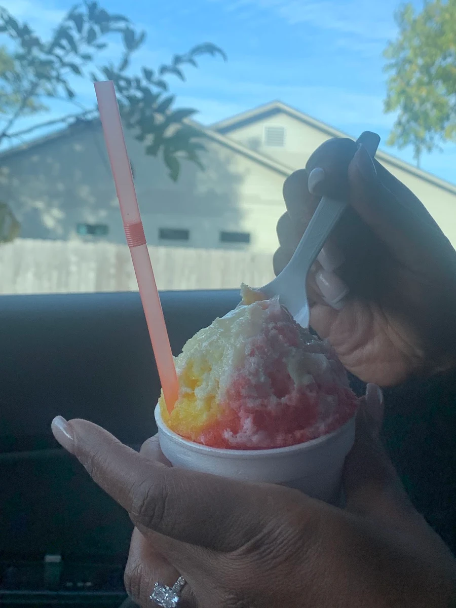 Strawberry Cheesecake Snow Cone