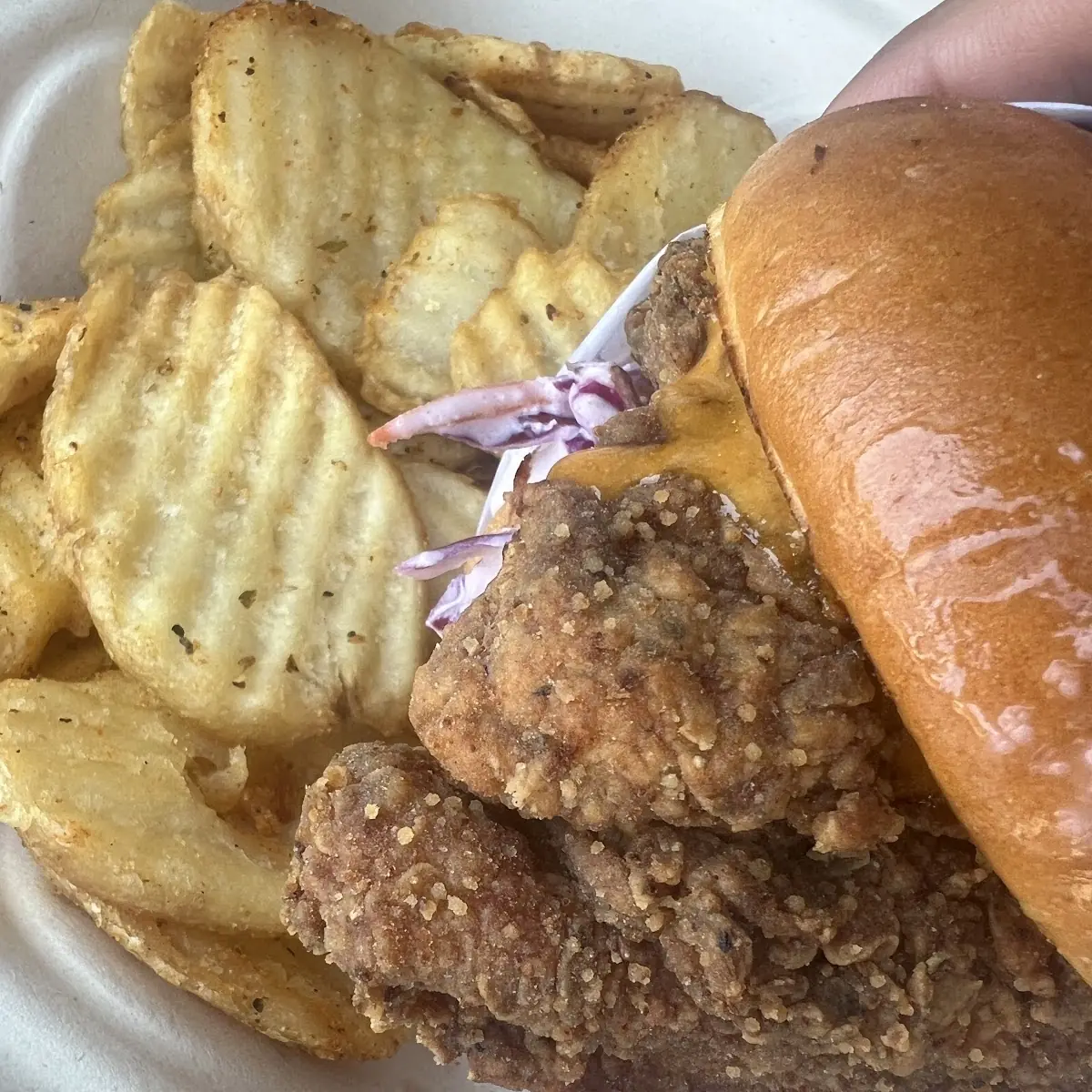 Maple Sriracha Chicken Sandwich