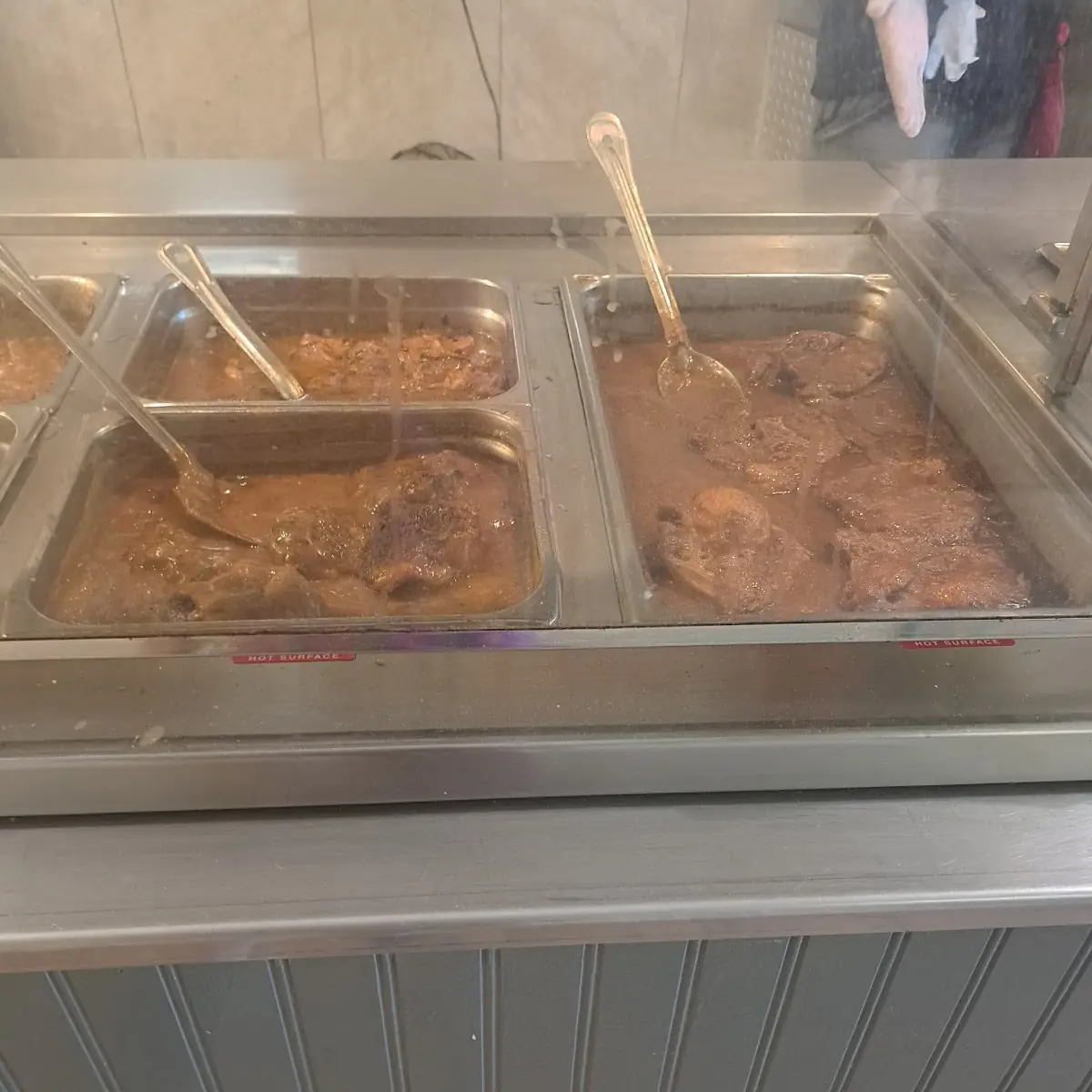 Hamburger Steak Smothered Pork Chops And
