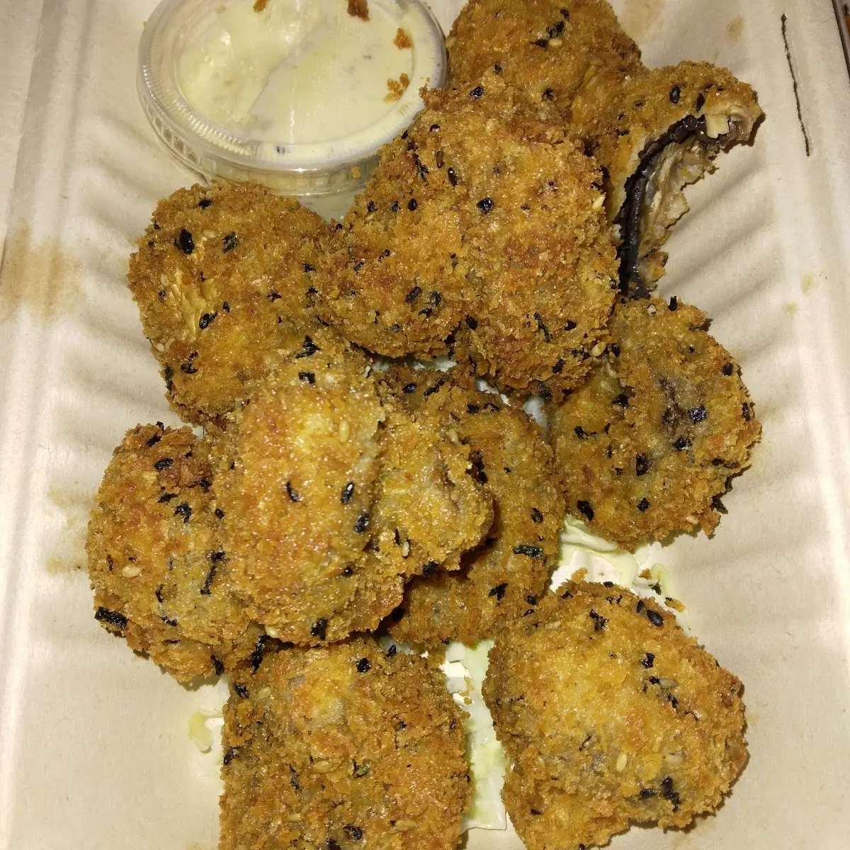 Breaded Mushrooms