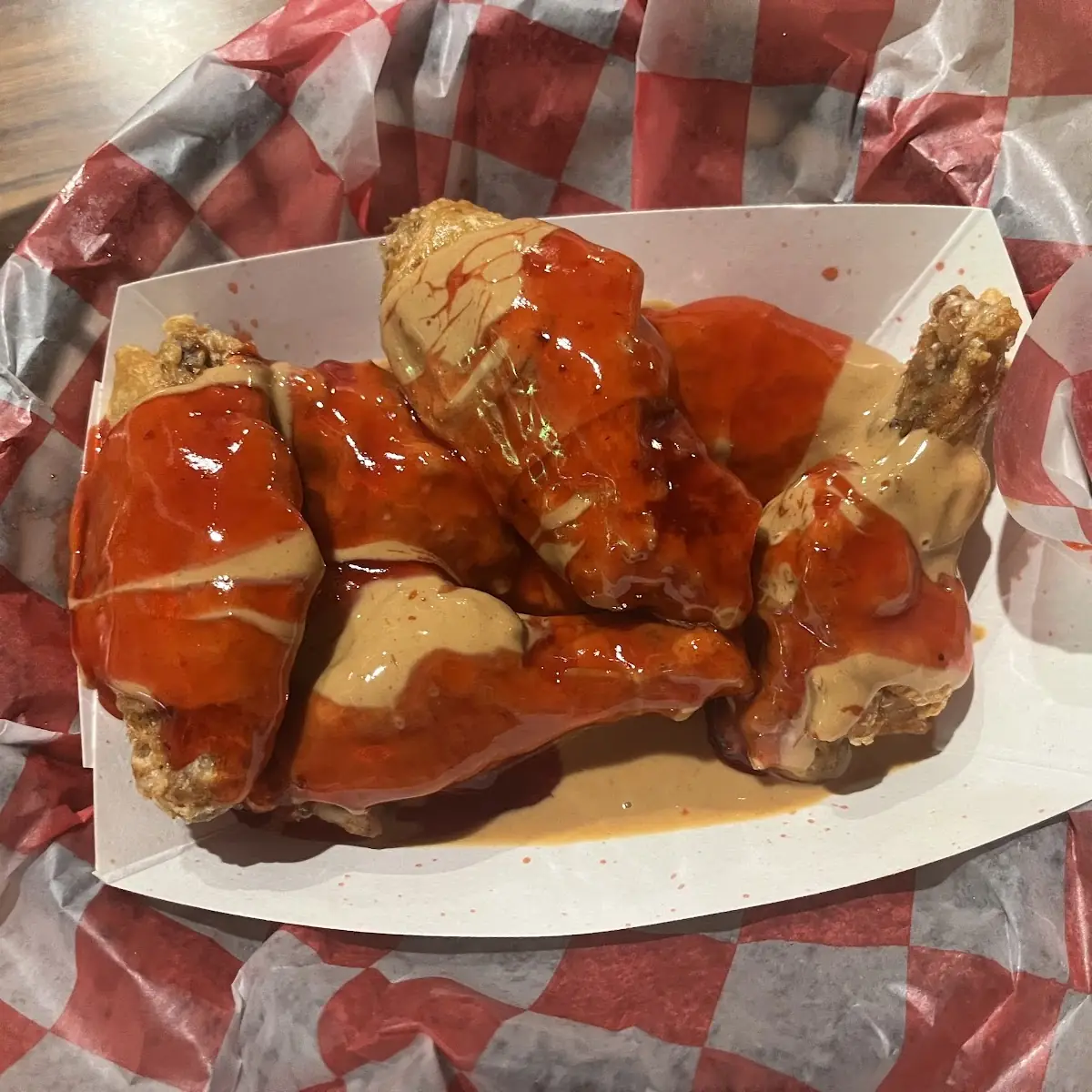 Peanut Butter and Jelly Wings