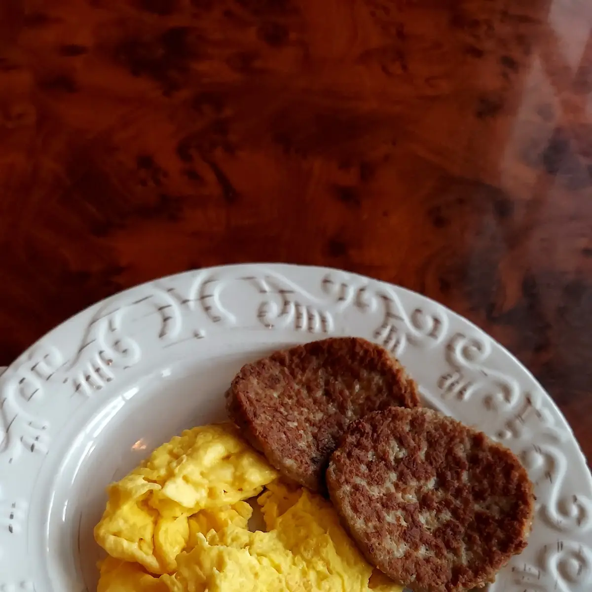 Scrambled Eggs and Sausage