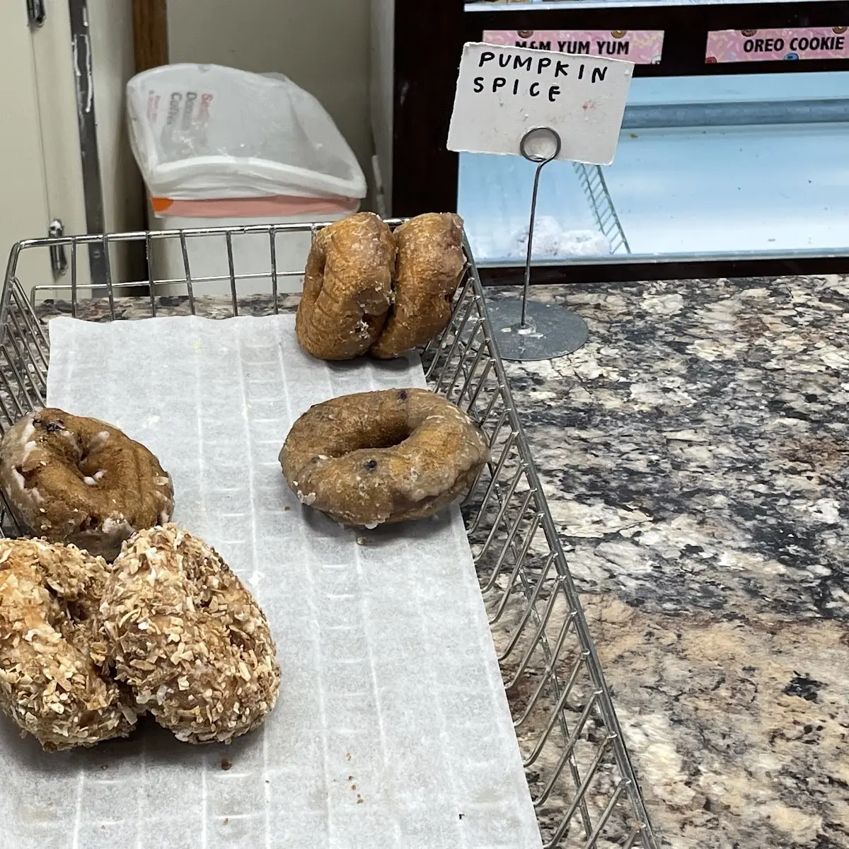 Pumpkin Spice Donuts
