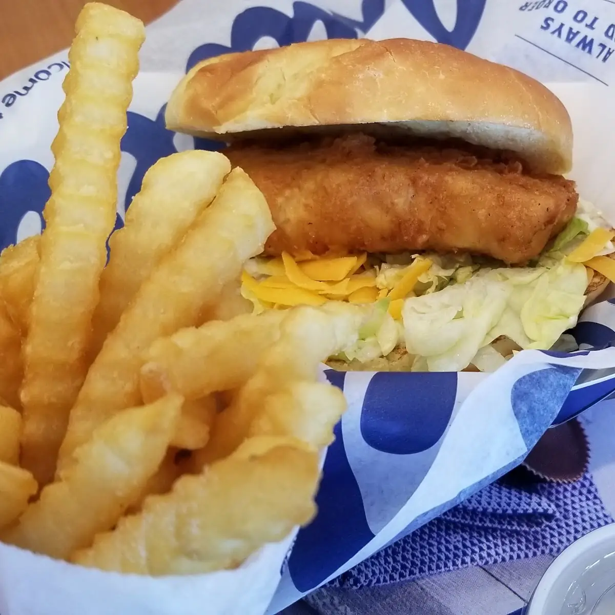 Fish Sandwich Basket